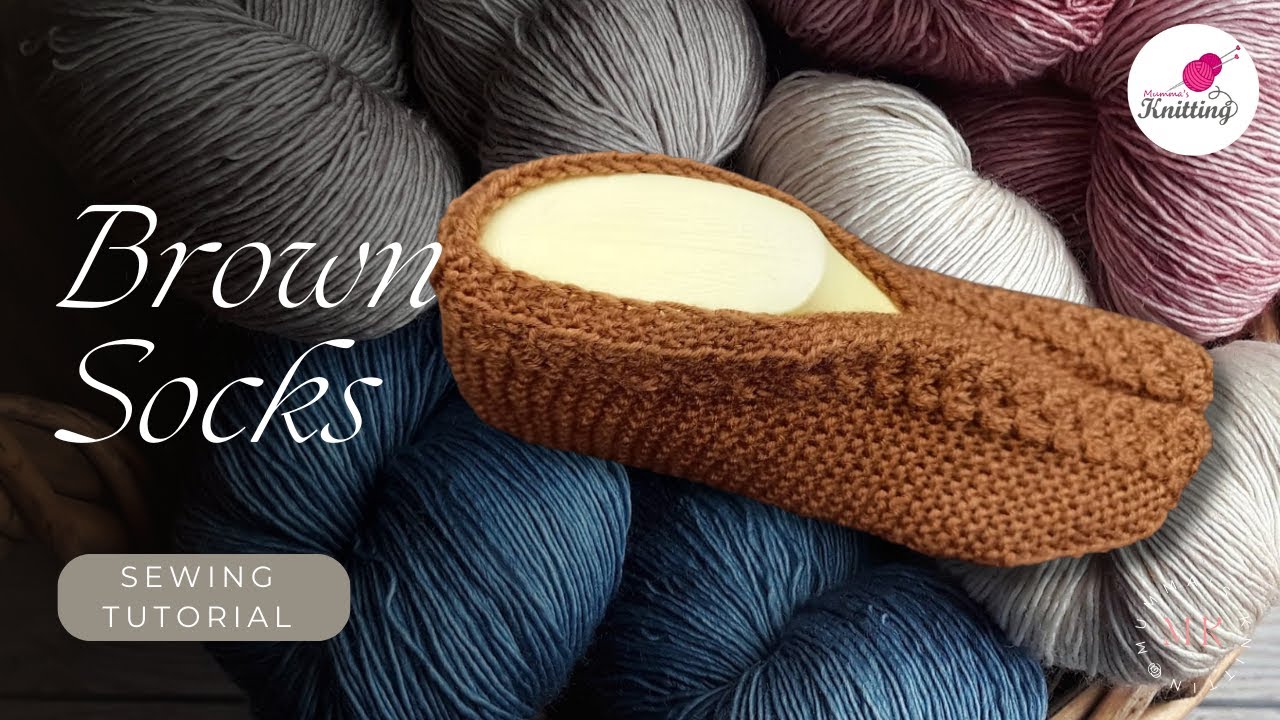 Brown Color Socks, ankle look, Winter socks, Ladies socks, Stylish socks, @Mummas Knitting ​
