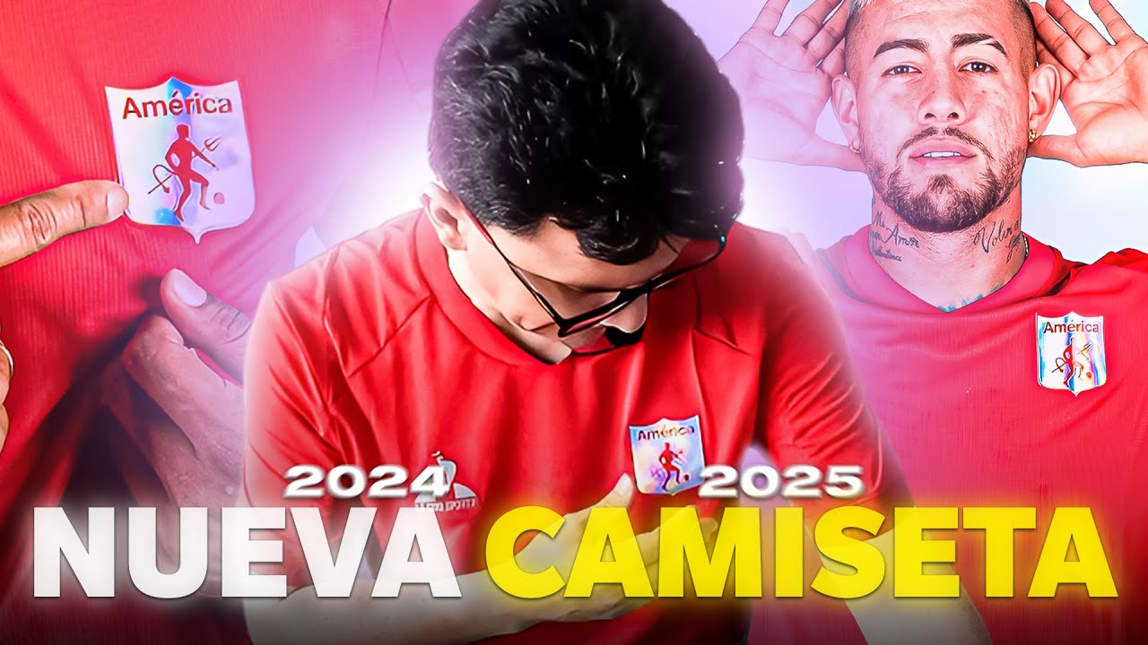 🔥¡INCREÍBLE! 🔥 La nueva Camiseta de América de Cali 2024 - 2025 😍 ¿Realmente es tan linda?