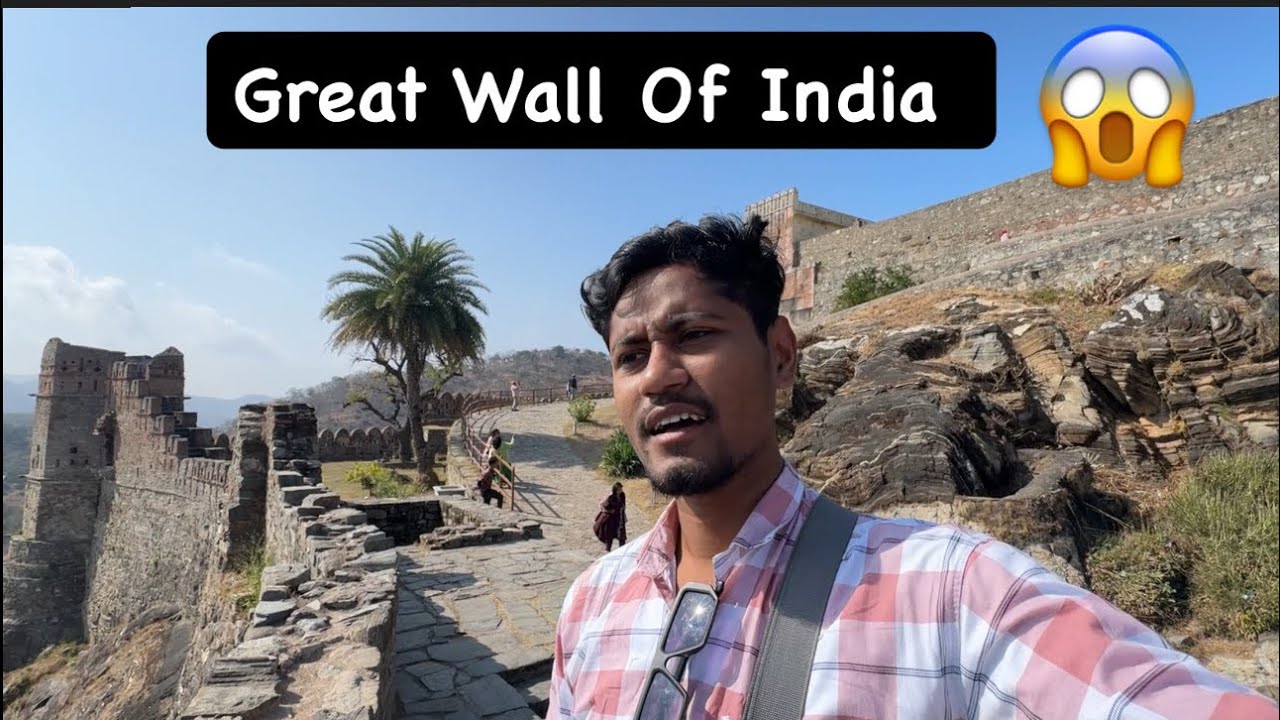 Aaj Finally India Ka Great Wall Dekh Liya 😱 | Kumbalgarh Fort