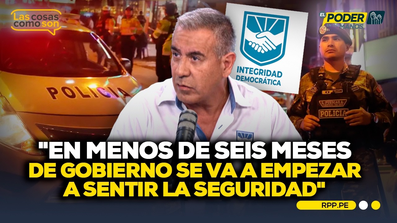 Wolfgang Grozo, candidato presidencial, plantea acciones para combatir la inseguridad #LASCOSASRPP