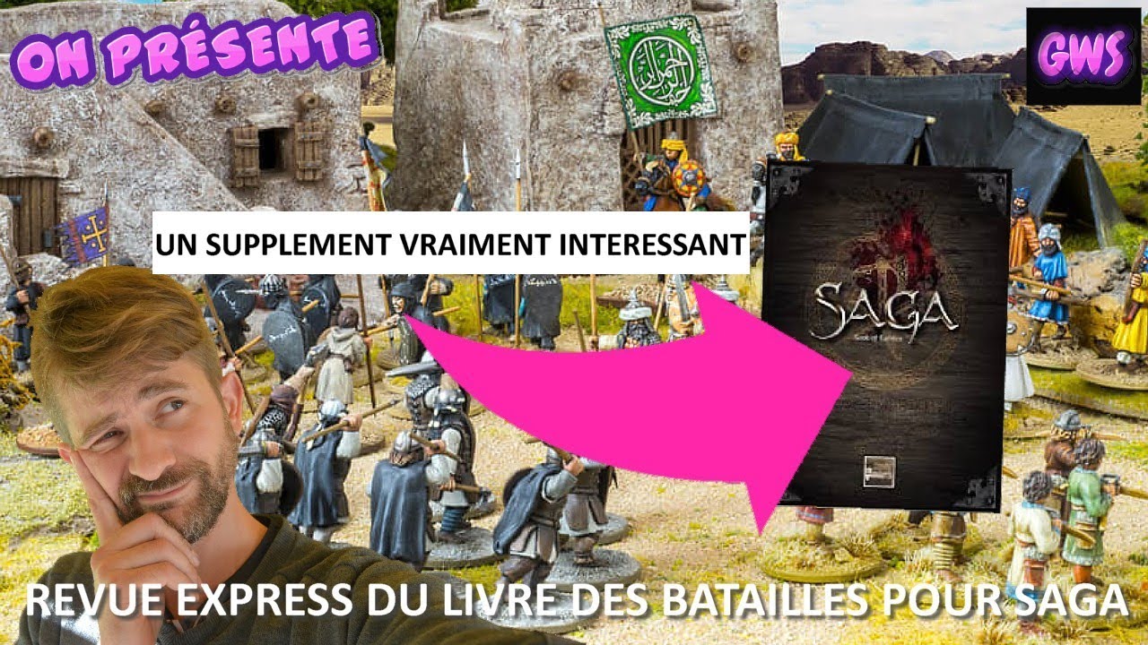 SAGA le livre des batailles de Studio Tomahawk - Revue express (En quoi il est très intéressant ?)