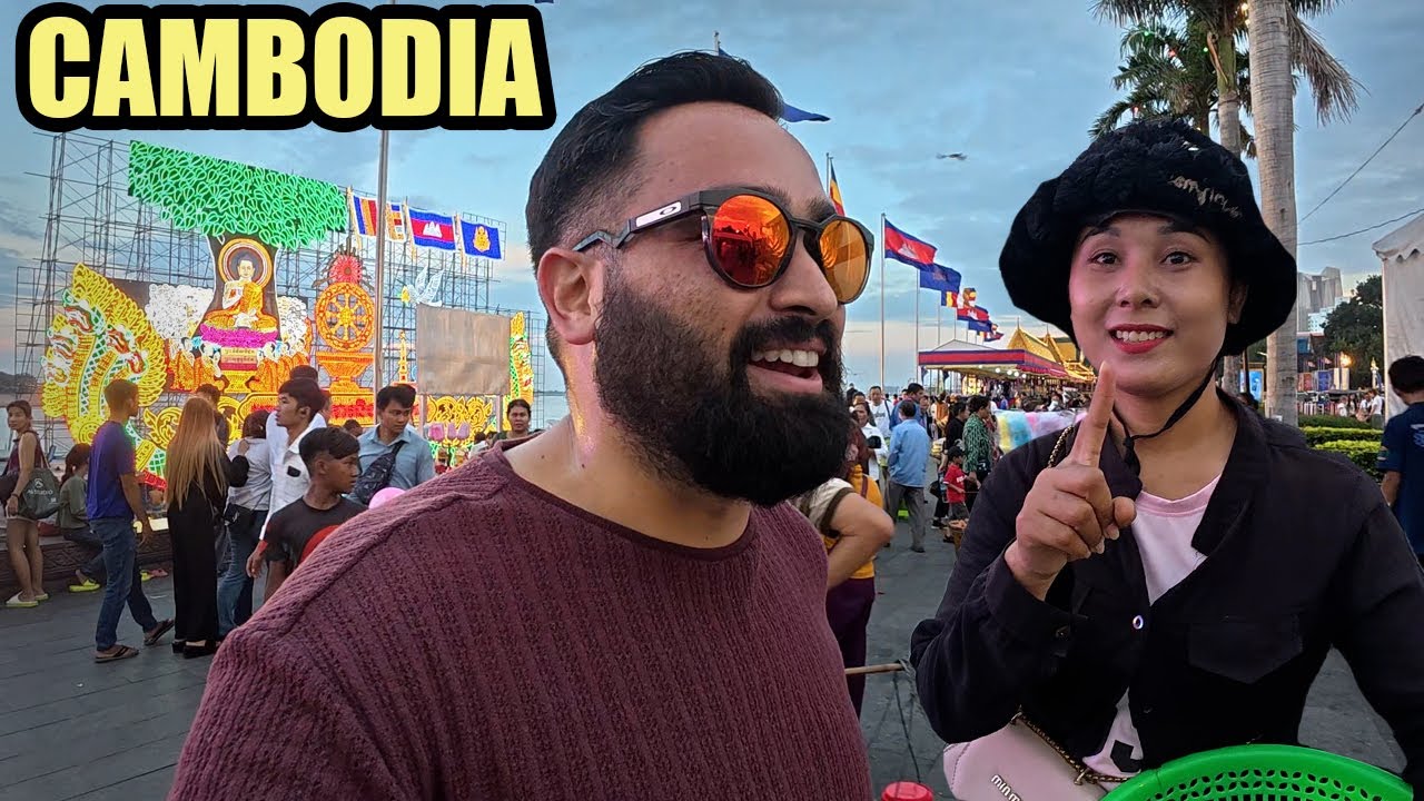 Настоящие улицы Пномпеня, Камбоджа 🇰🇭