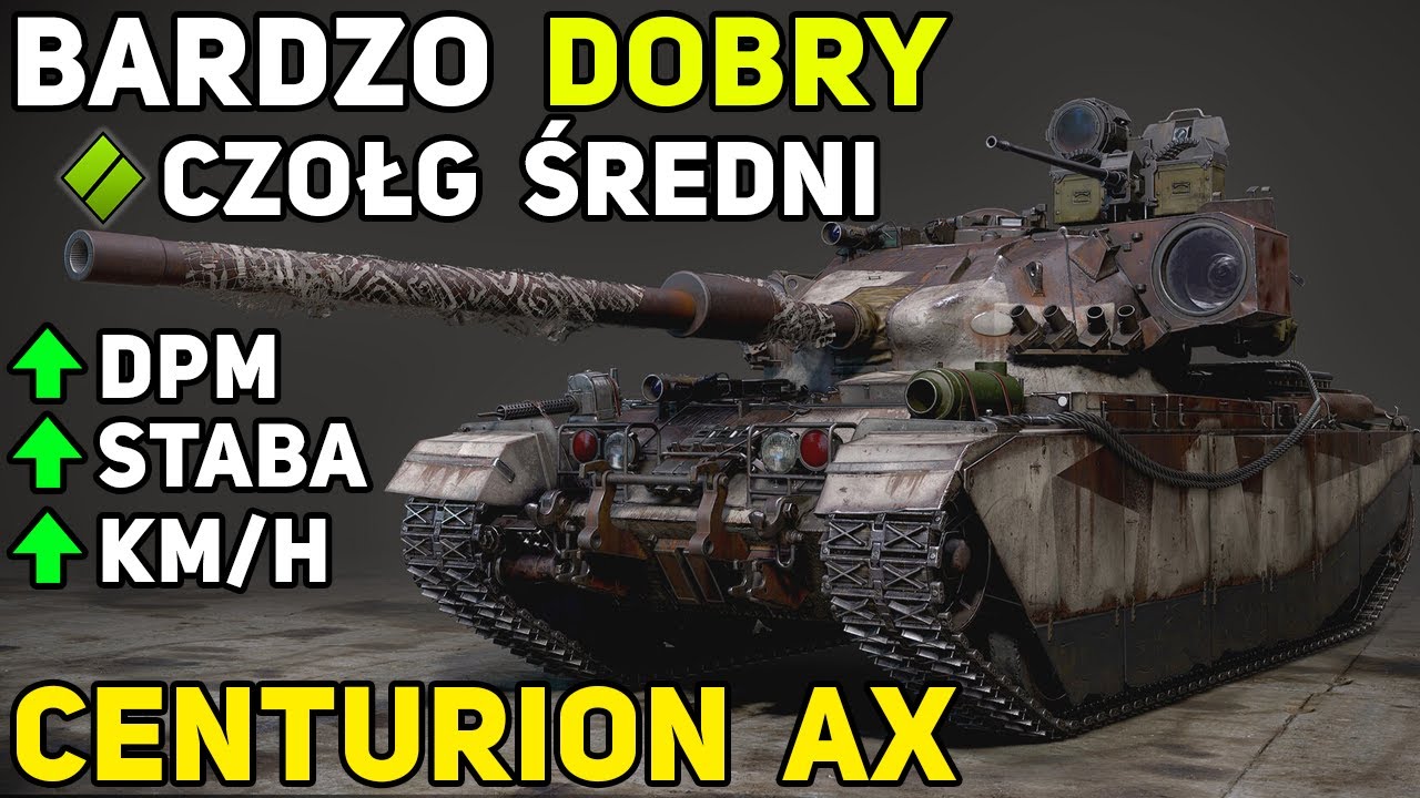 CENTURION AX wraca do gry po POTĘŻNYM BUFFIE