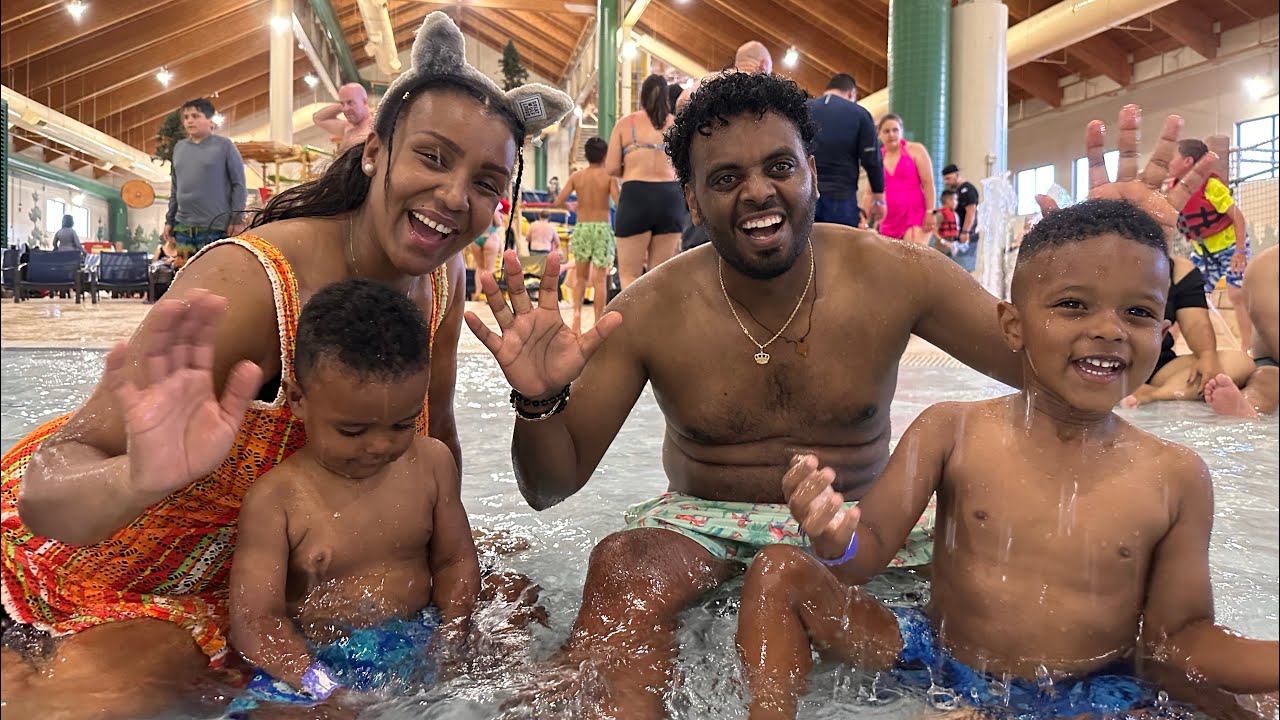 Vacation ወጣን!…ጥሩ የቤተሰብ ጊዜ! #greatwolflodge  #familyvacation #vacation #familyvlog #familytime