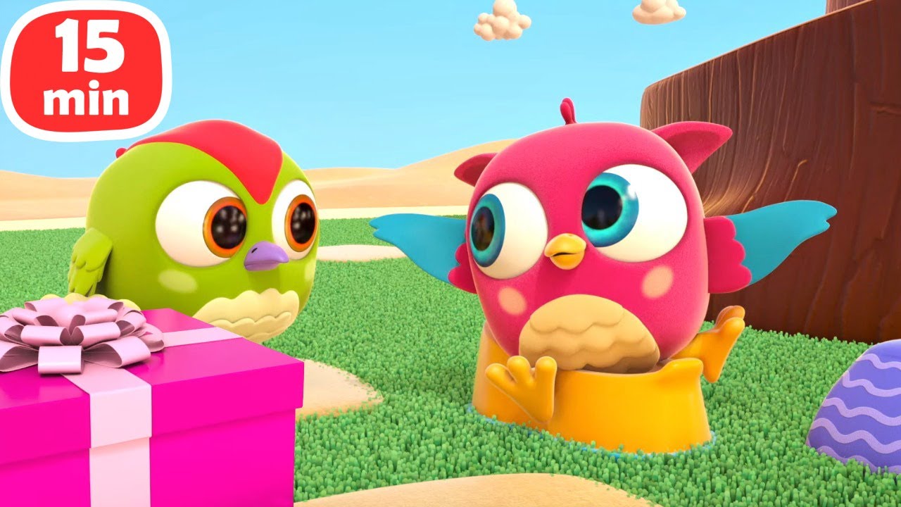 Hop Hop die Eule. Neue Abenteuer mit HopHop und TokTok. 3 Zeichentrickfilme f&uuml;r Kinder am St&uuml;ck