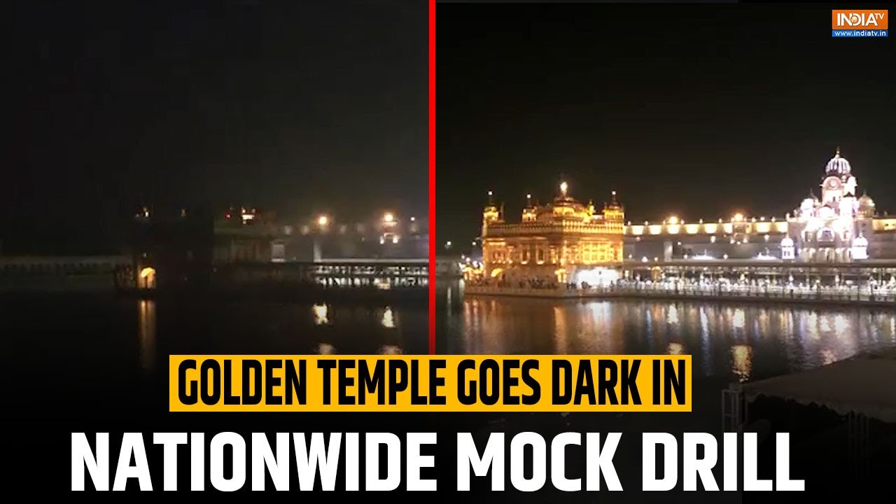 India-Pakistan Tensions: Amritsar’s Golden Temple Joins MHA-Ordered Blackout Drill