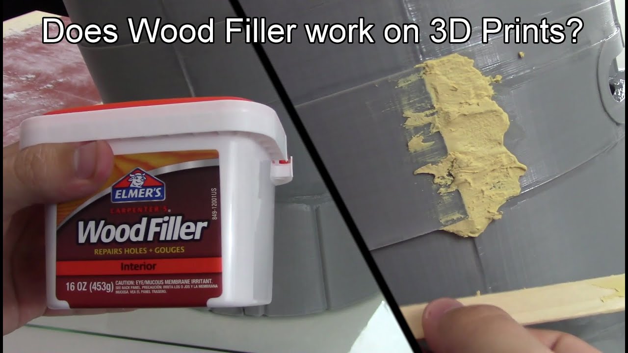 Does Wood Filler work on 3D Prints? Lets find out!