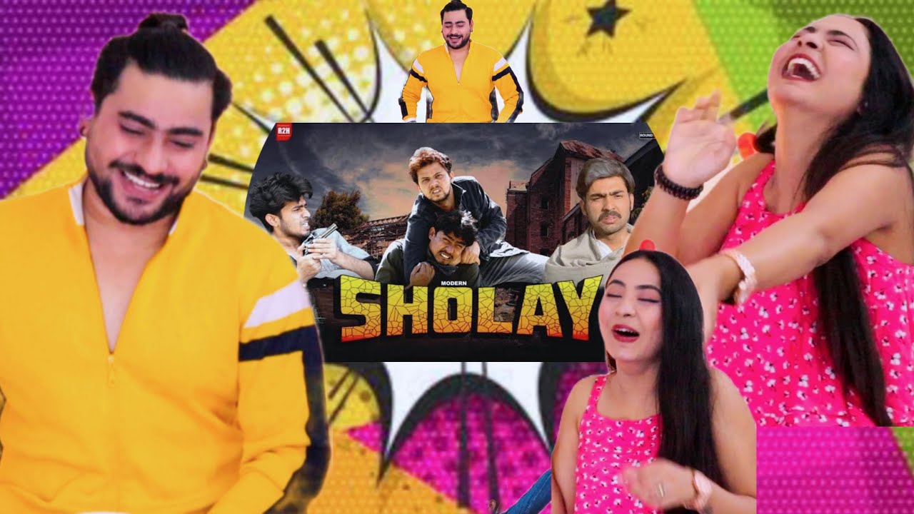 NEW video #R2h  SHOLAY reaction video