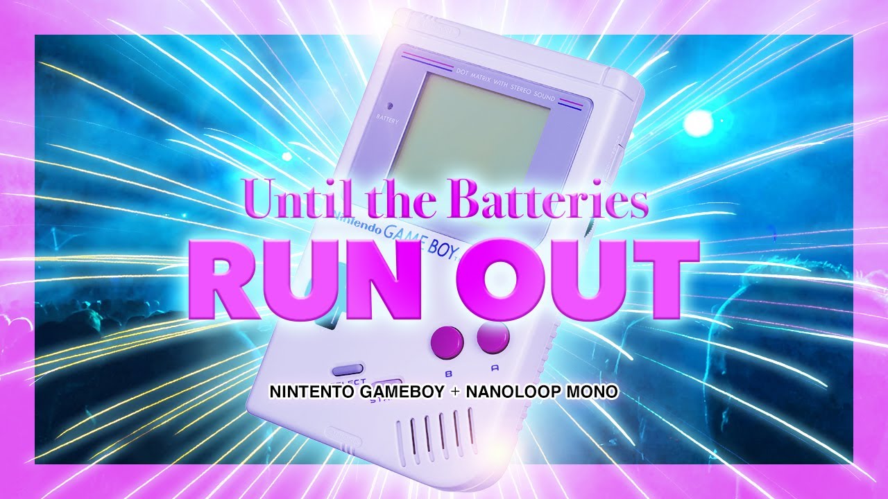 [Gameboy x1]Nanoloop mono jam at house