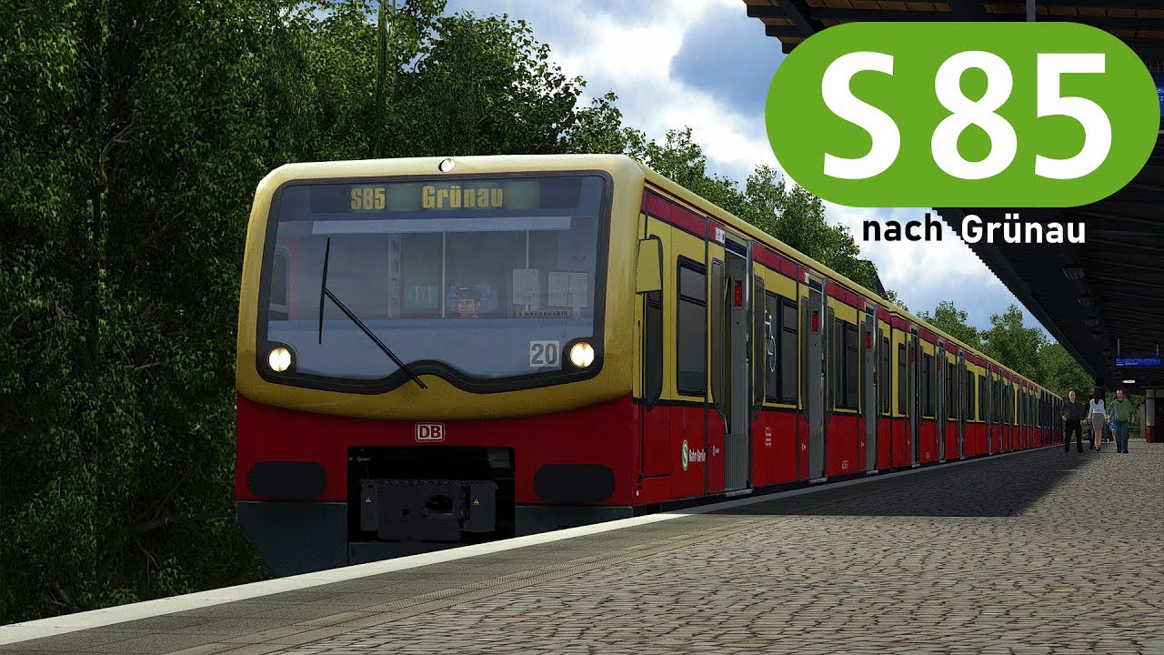 S-Bahn Berlin - S85 nach Grünau - BR481 503/603 + Taufzug Potsdam - Original Ansagen