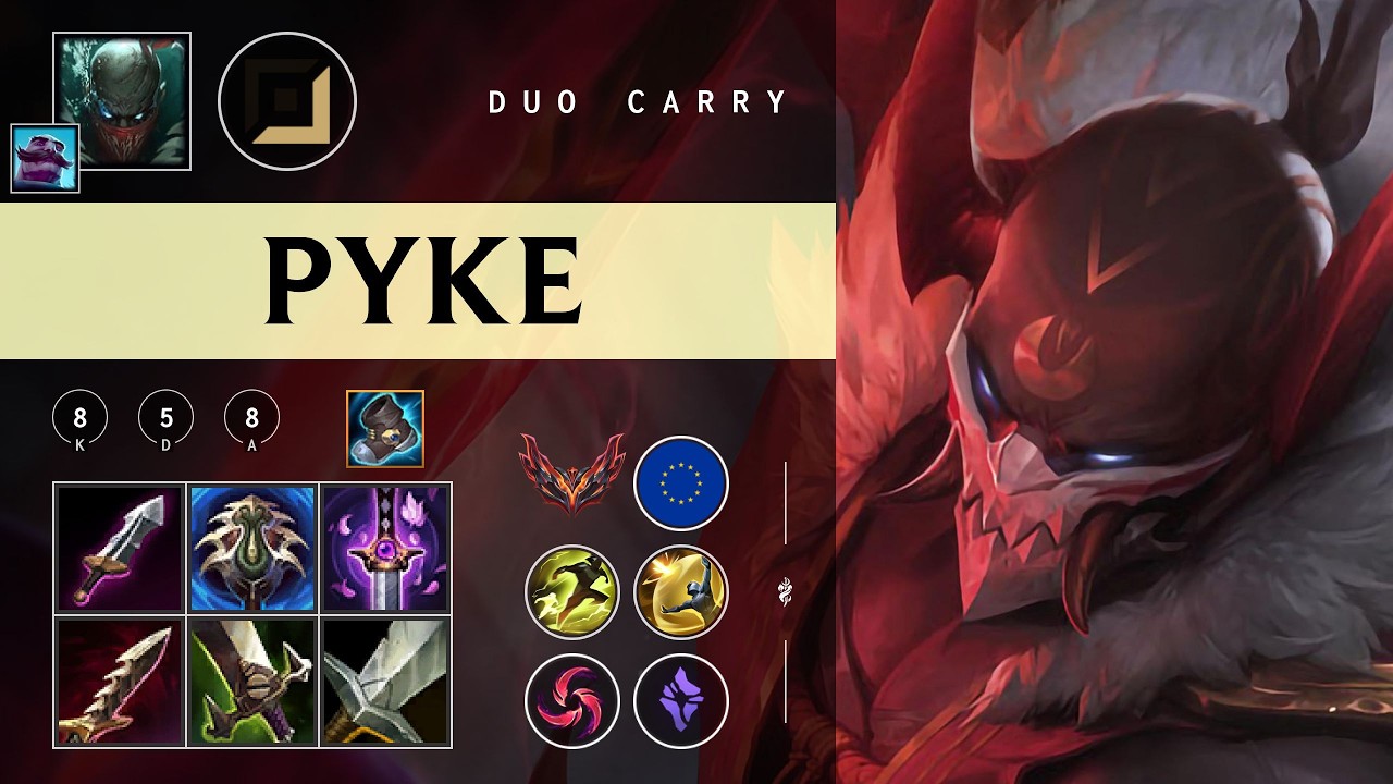 Pyke ADC vs Aurelion Sol - EUW Grandmaster Patch 26.03
