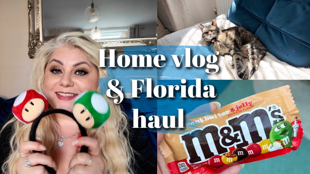Home vlog 🏡 Get ready with me, Florida haul & new Erin Condren planner AD