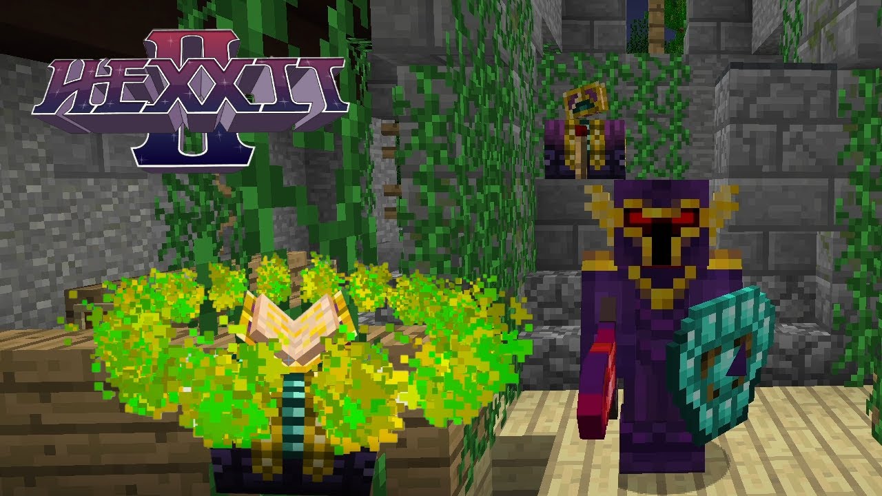Чешуйчатая броня и настройка стола улучшенного зачарования | Minecraft Hexxit 2 Let's Play #13