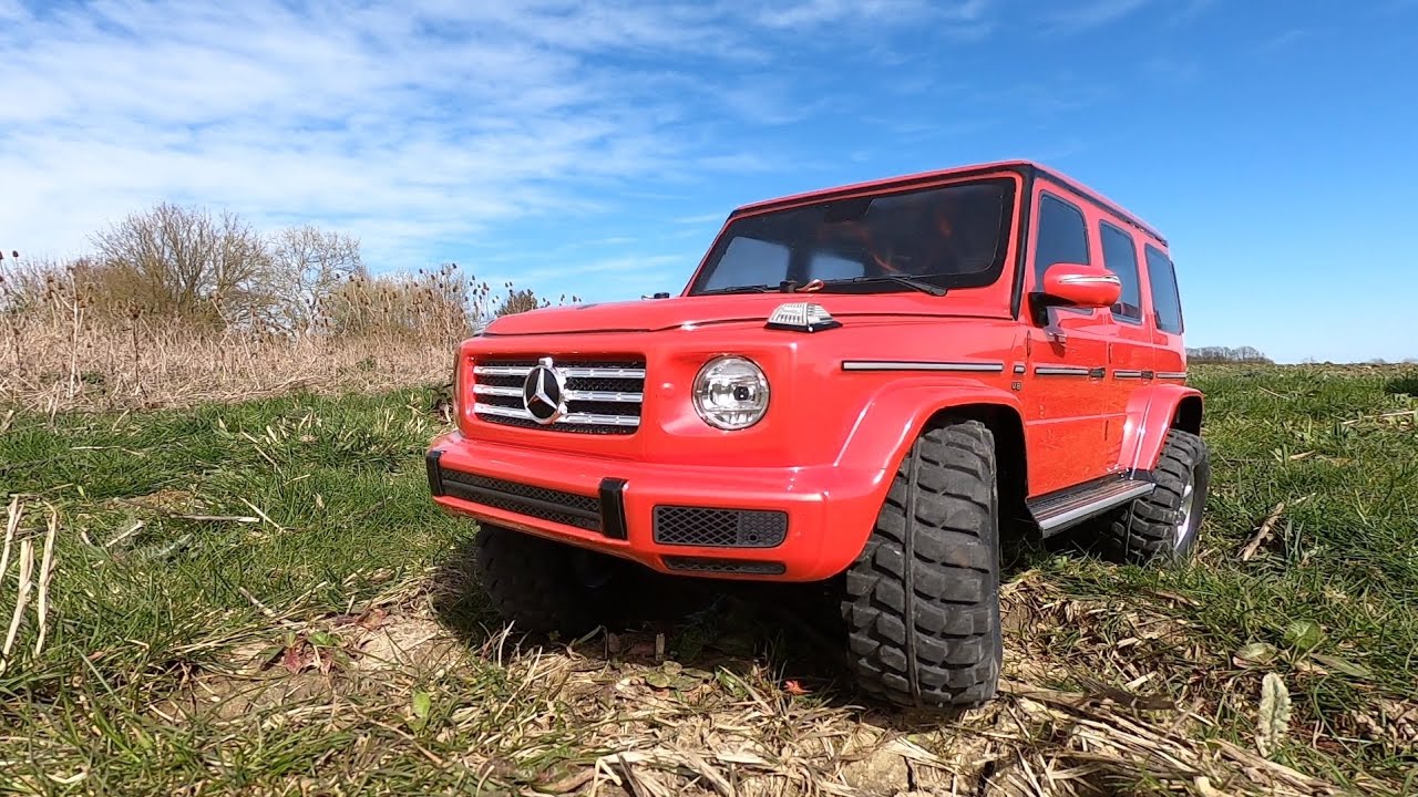 Upgrading the Tamiya CC-02 Benz Before Taking It For An English Countryside Drive. G500 RC Car 58675