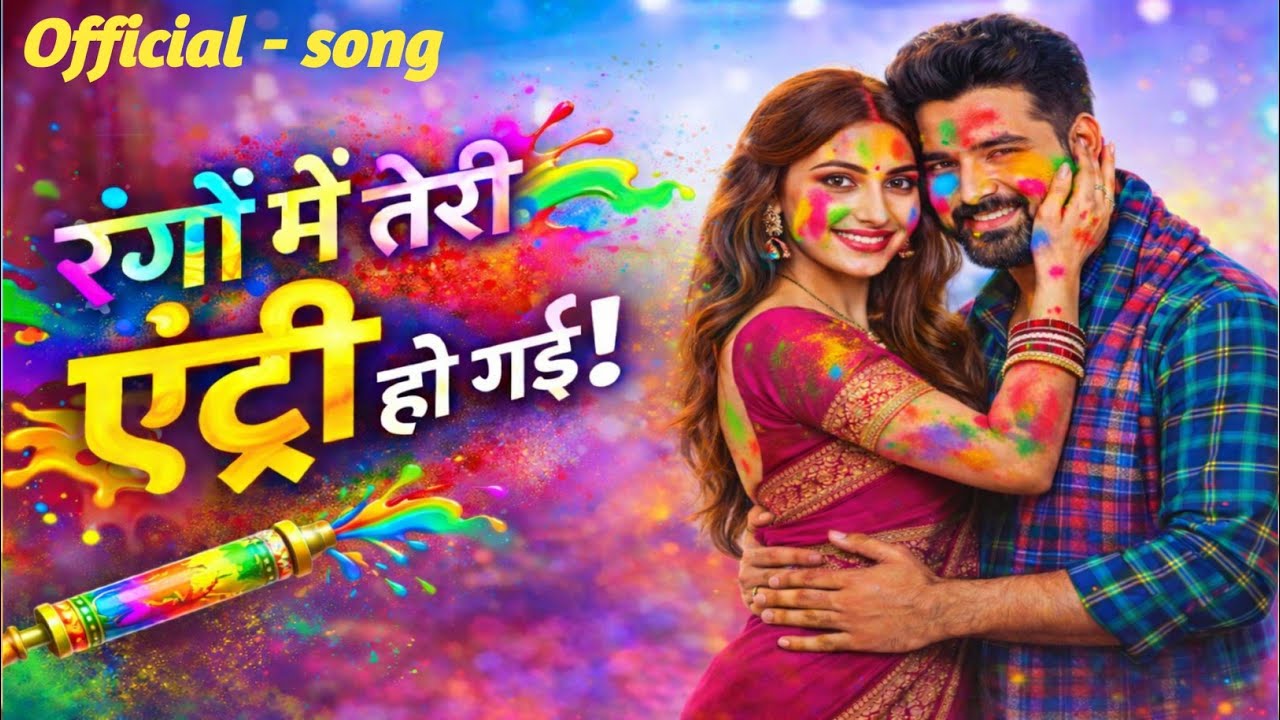 #video रंगों में तेरी एंट्री हो गई / Holi new song  🥹😊🥺#bgmi newsong #viralsong #trendingsong 