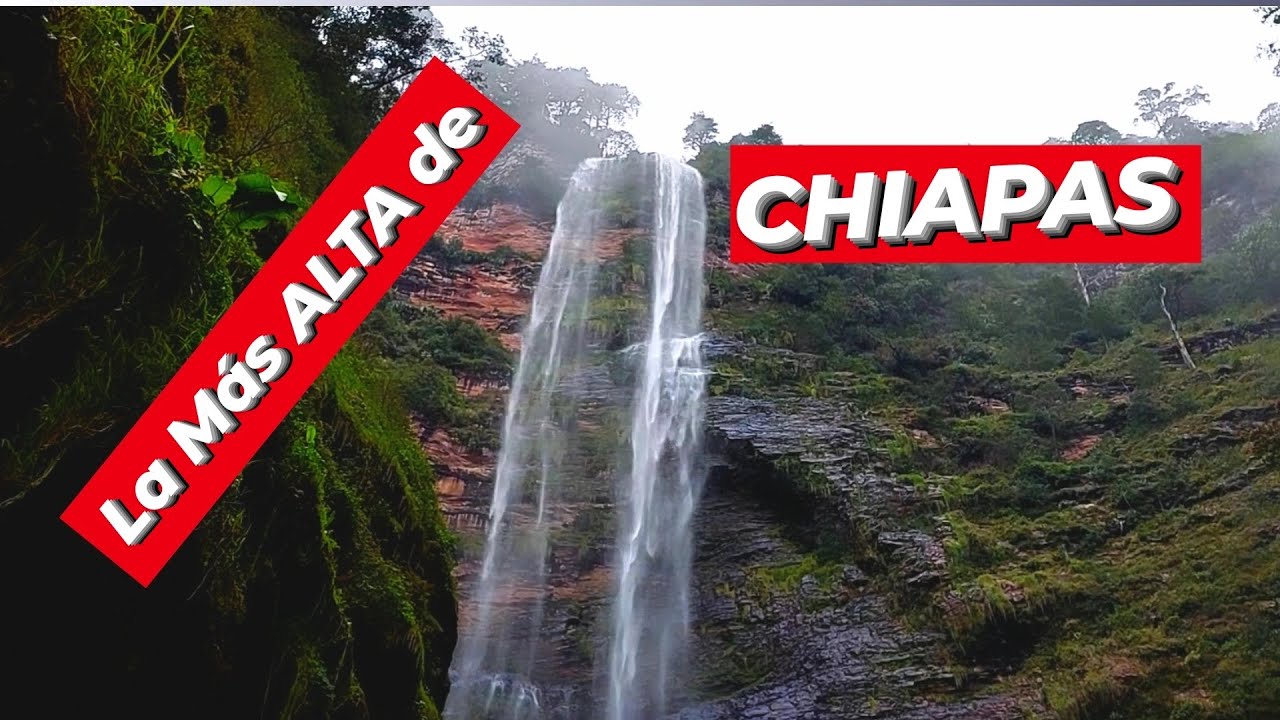 CASCADA LLANO GRANDE🔻El Porvenir / la Grandeza Chiapas ¿Qué hacer, visitar? más alta que Chiflón