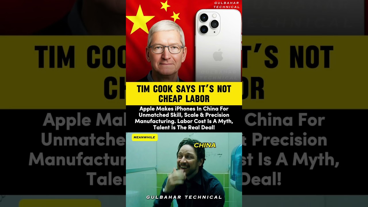 Tim Cook&rsquo;s Shocking Take on Apple&rsquo;s iPhone Production in China! 📱😱