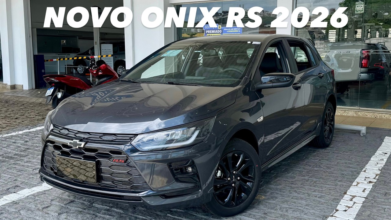 AVALIAÇÃO NOVO CHEVROLET ONIX RS 2026 - EM DETALHES!! 
