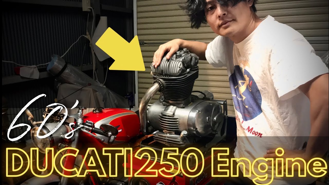 60's DUCATI クラシックのエンジンを組んでみた！ Engine Assembly