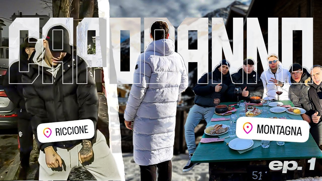 CAPODANNO coi MISTERDIZ8NA / Riccione🍾 + Montagna🏔️❄️*PERICOLOSO* ( EP 1/2 )