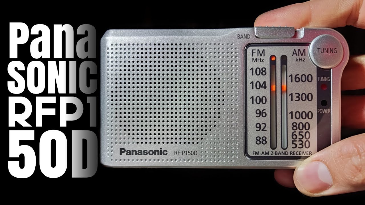 Panasonic RF-P150D FM / AM Radio | Panasonic Pocket Radio