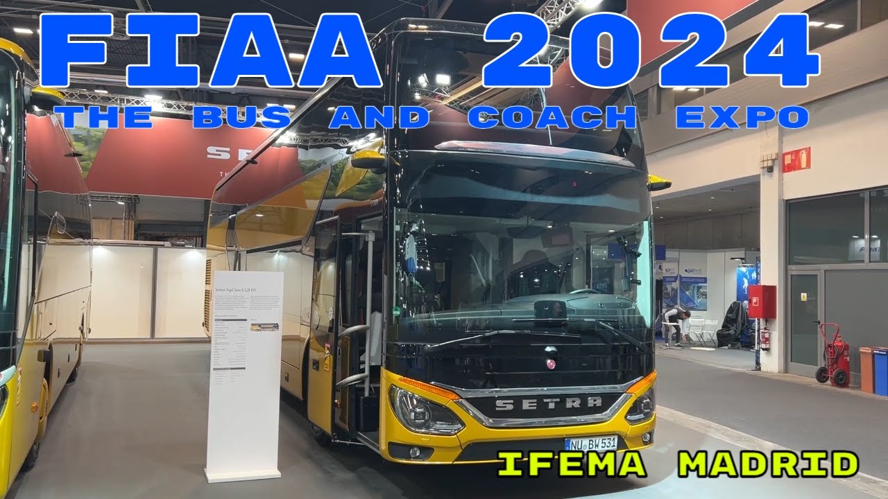 Setra Top Class S531 DT (2025) Double Decker Coach Walkaround - FIAA 2024 Madrid IFEMA