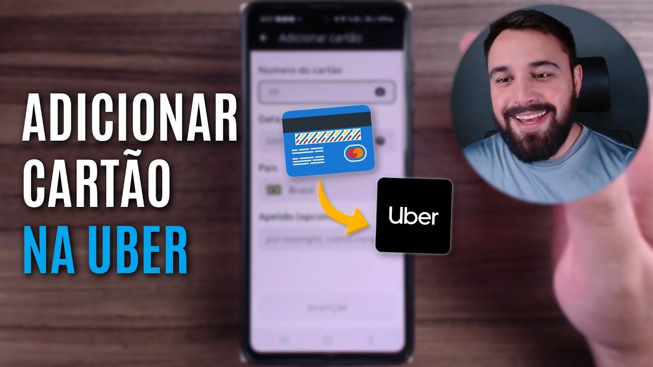 COMO ADICIONAR CARTÃO PARA PAGAMENTO NO APP DA UBER