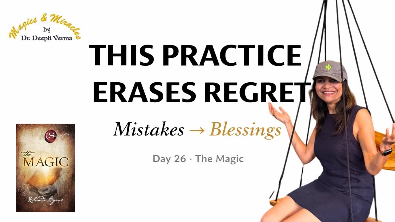 Day 26 - Turn Mistakes Into Blessings ✨ The Gratitude Secret No One Talks About! | Greatest Secret