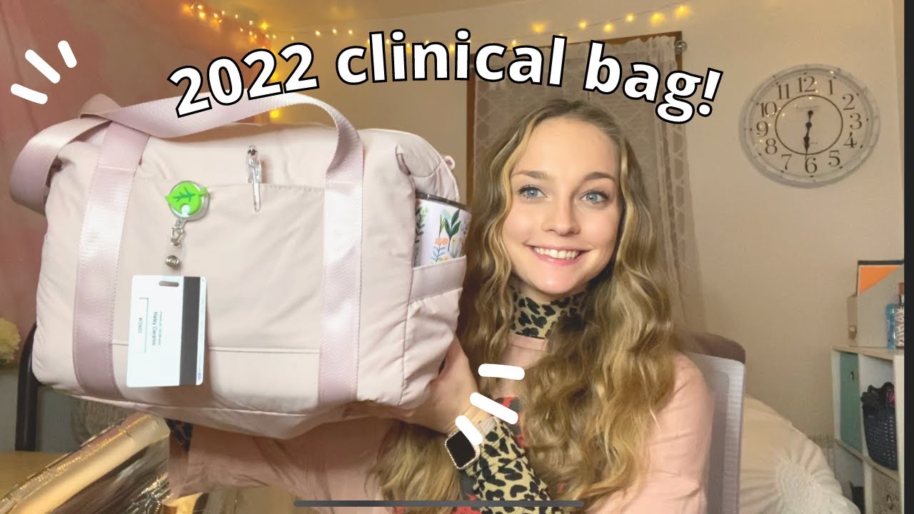 WHAT'S IN MY CLINICAL BAG 2022! | Nursing Student