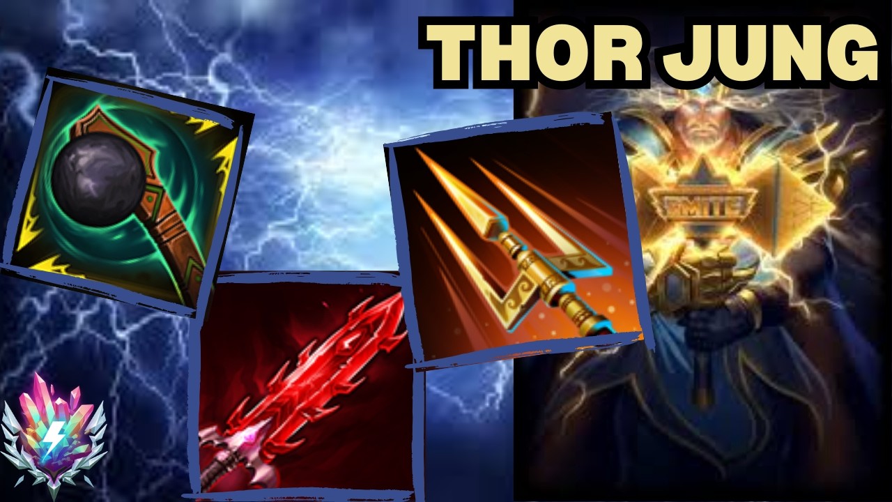 THOR DOMINATION!! - Thor Jungle Ranked Smite 2 Deity Gameplay!