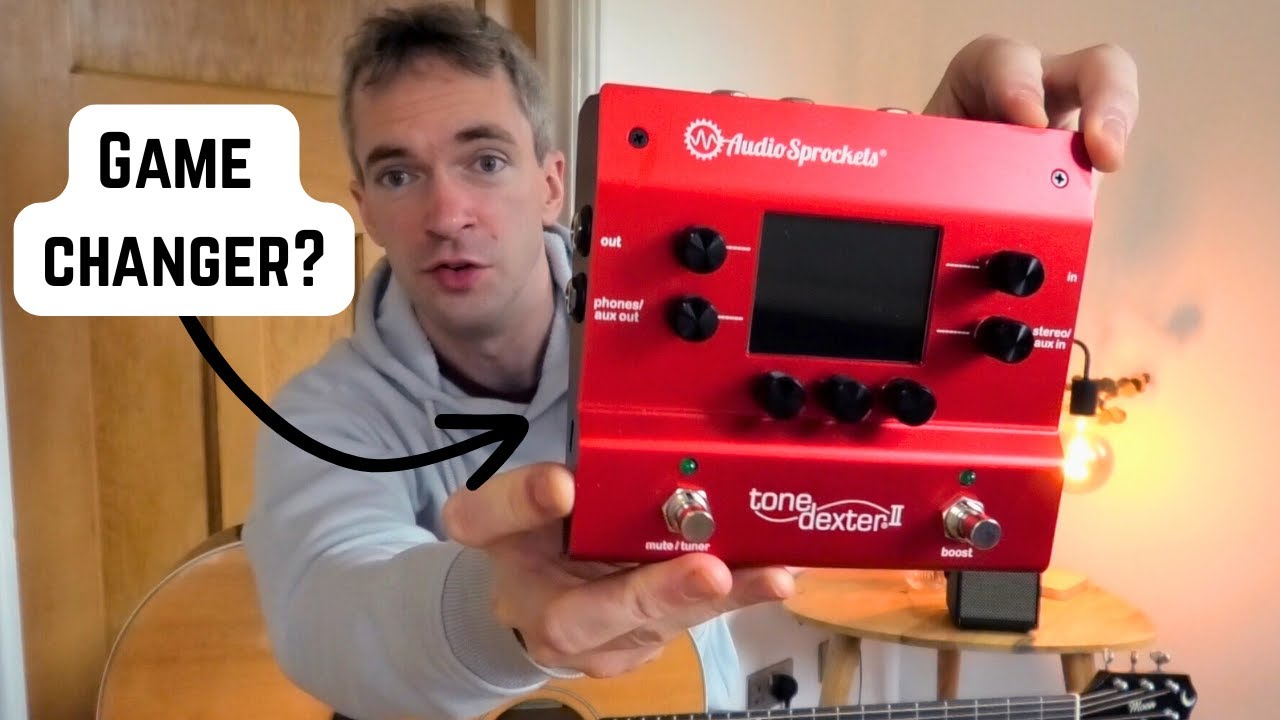 Впервые использую TONEDEXTER II! Неужели эта педаль действительно заставляет пьезоэлектрический з...