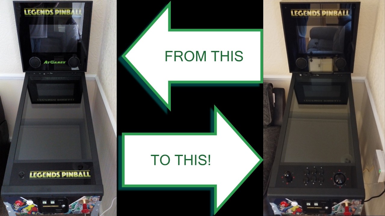 ATGAMES Legends Pinball Modification