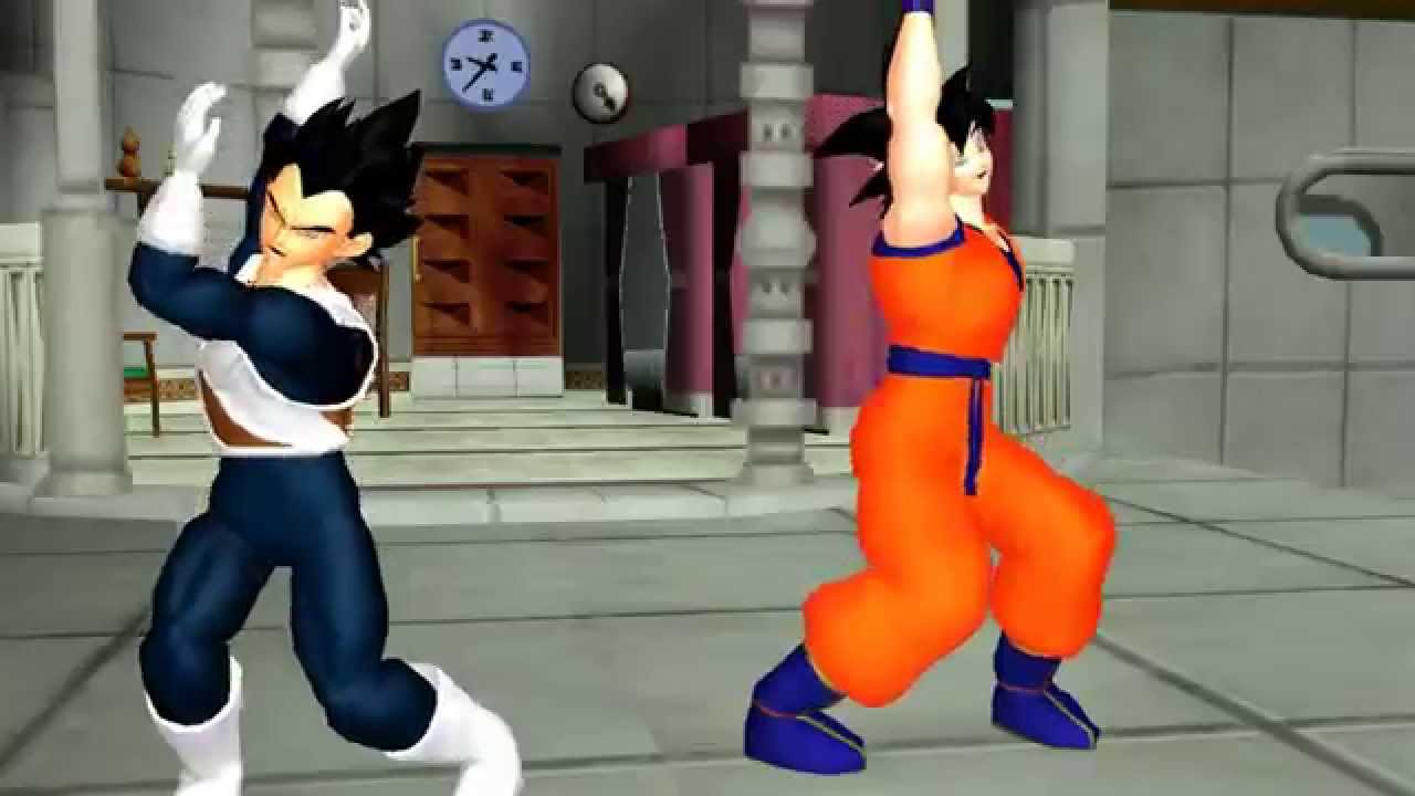 MMD - Goku / Vegeta Request Camila antunez verdun