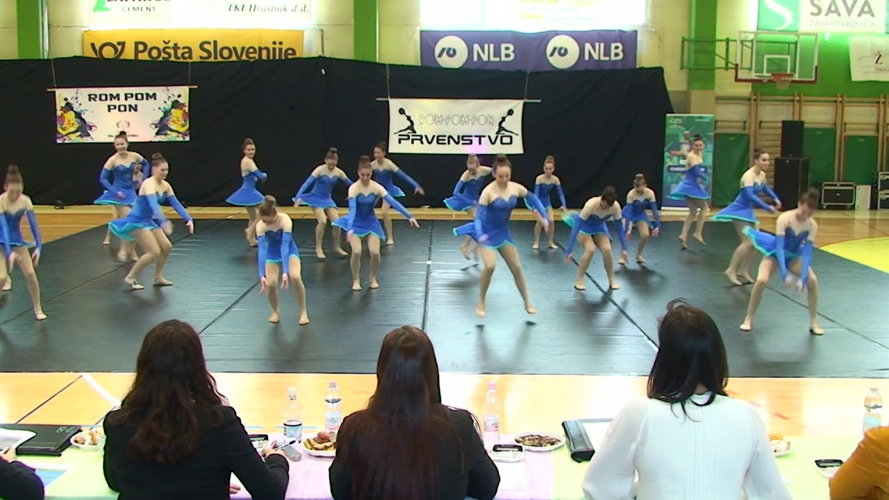 ŠD SOVICE Sovice Mladinska cheer jazz skupine Rom Pom Pon 2019