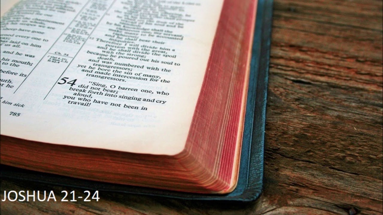The Audio Bible - Joshua 21-24