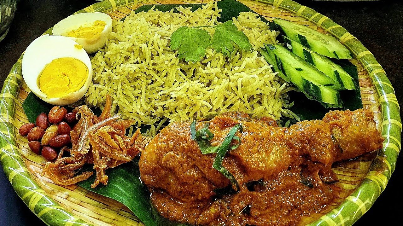 HOW TO MAKE NASI LEMAK AYAM RENDANG | Malaysian FAMOUS Chicken Rendang