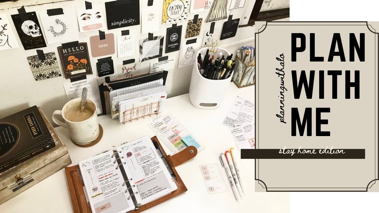 Plan With Me / Daily & Weekly Overview / Stay Home Edition