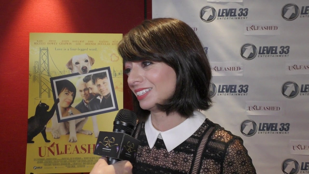 UNLEASHED Premiere - Carpet Chat with KATE MICUCCI