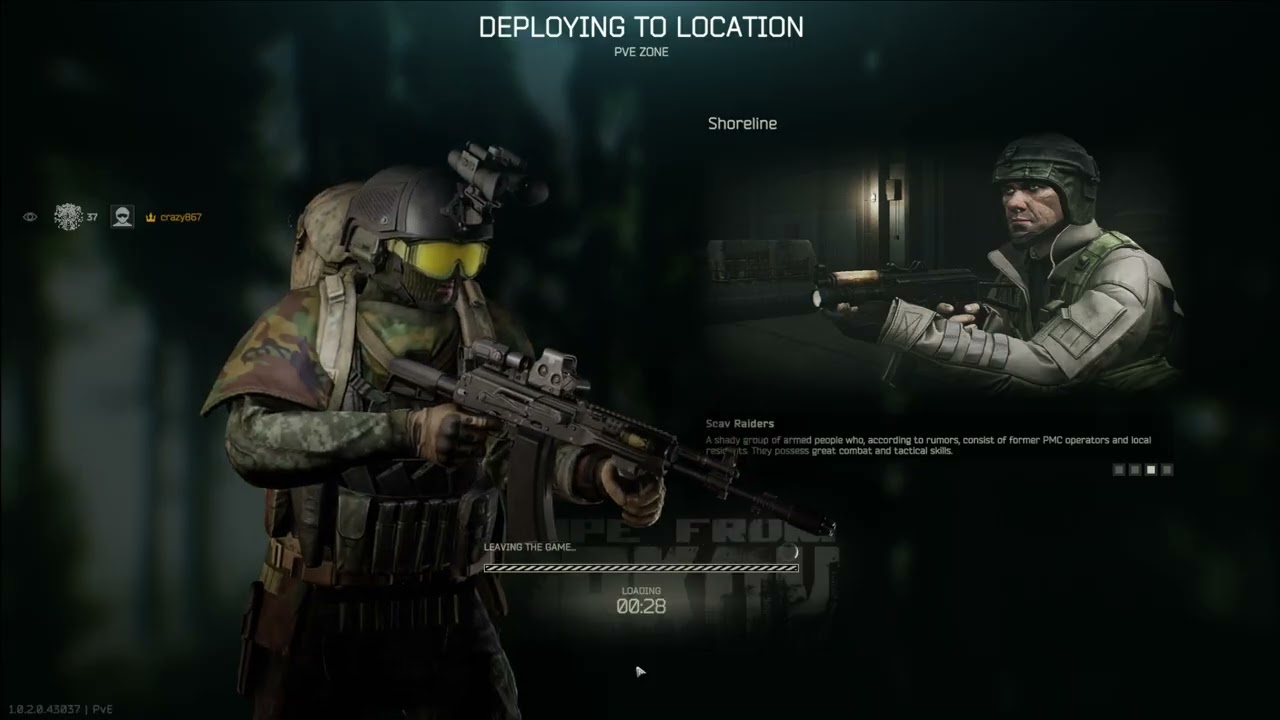 Escape is Impossible..... PvE Tarkov