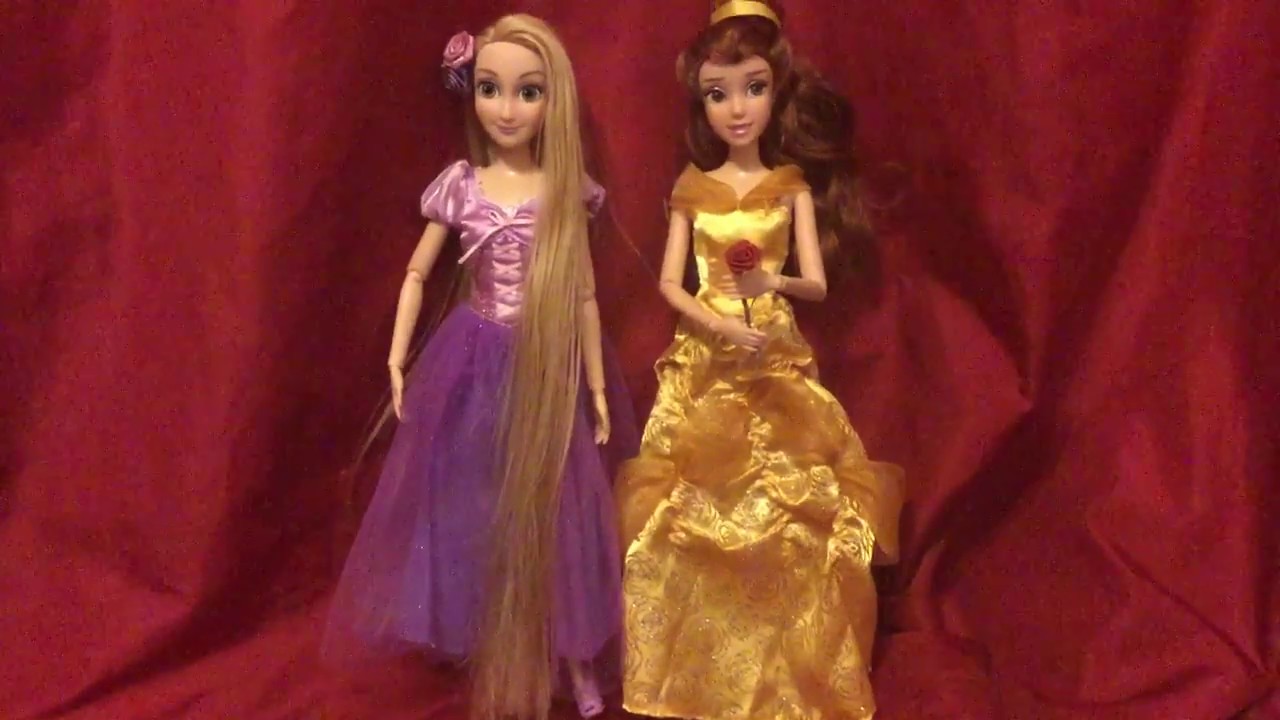 Double Doll Restoration and Makeover -  Disney Rapunzel and Belle!