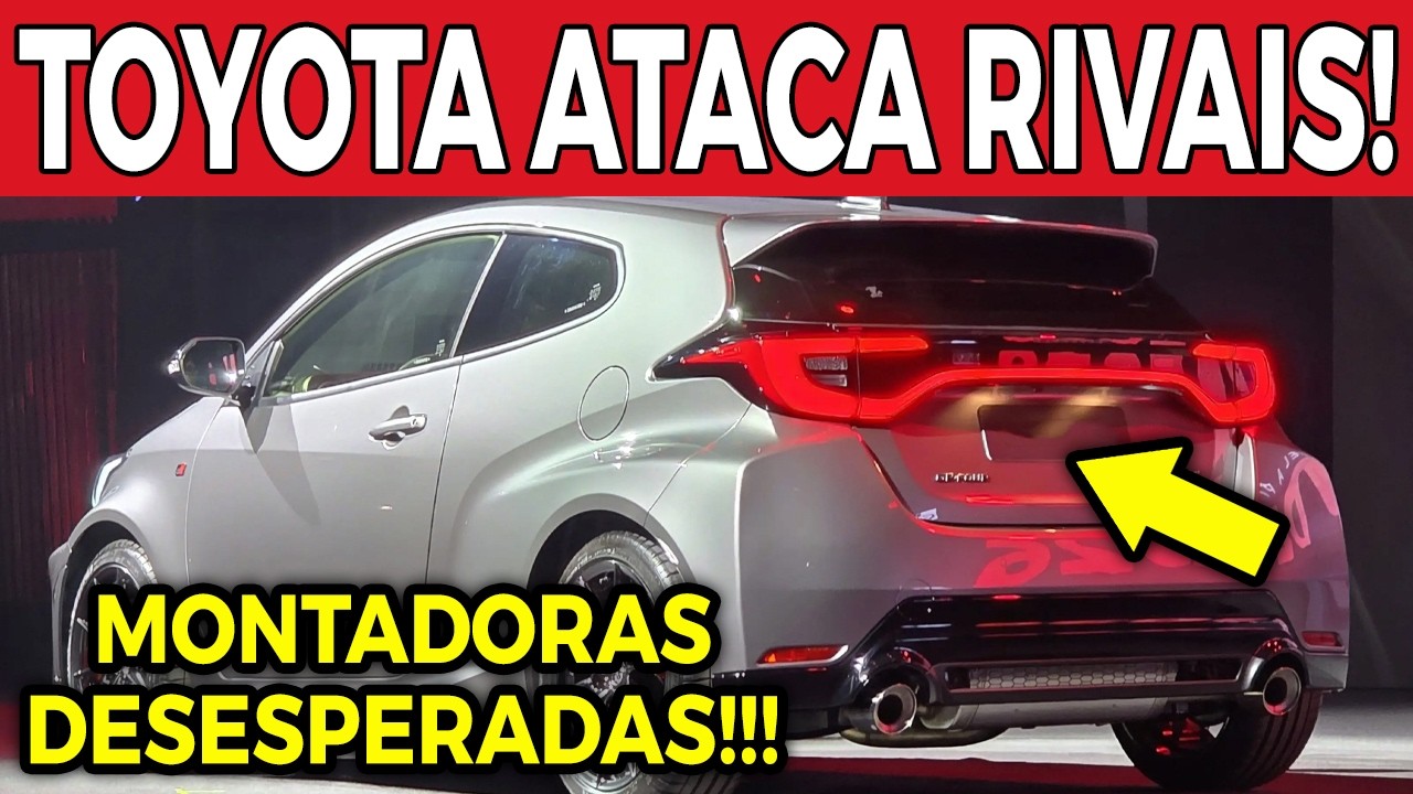 😱 TOYOTA REVELA OS LANÇAMENTOS 2026 E DEIXA AS RIVAIS EM PÂNICO! 🔥