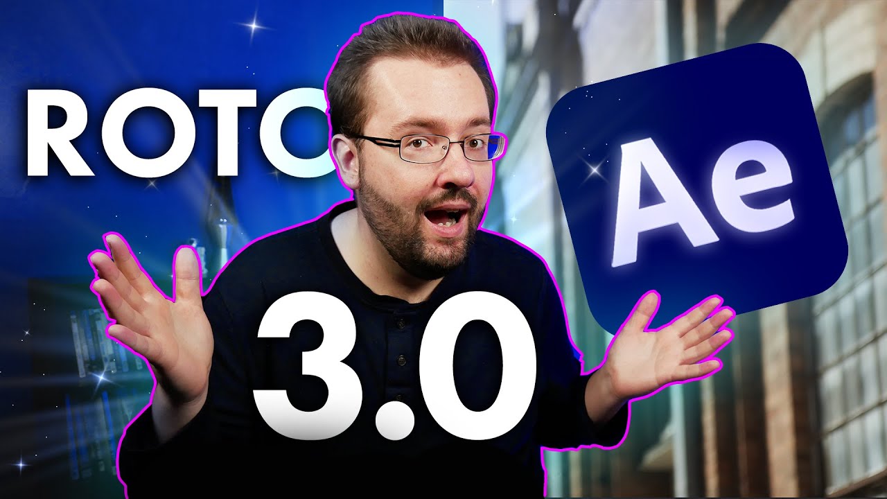 Как использовать инструмент «Кисть для ротоскопии» в After Effects 2024