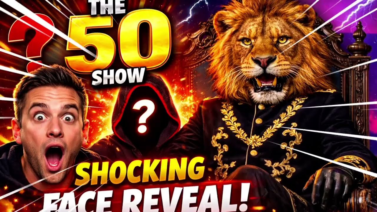 ✅ Finally REVEALED 😱 The 50 Show Lion Face Reveal — Real Identity EXPOSED!