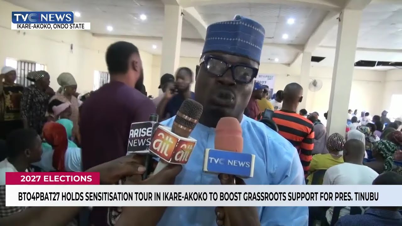 BTO4PBAT27 Holds Sensistisation Tour In Ikare-Akoko To Boost Grassroots Support