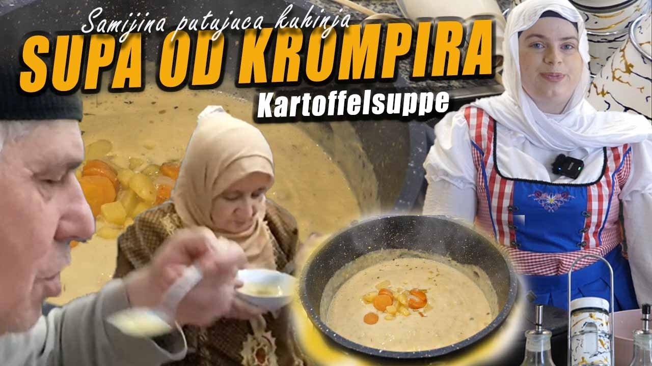 OVAKVU NISAM NIKAD JELA: SUPA OD KROMPIRA - Kartoffelsuppe