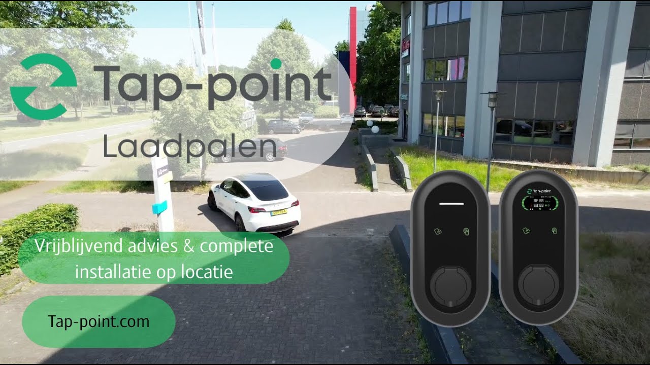 Tap-Point Laadpalen &ndash; Slim, Krachtig & Toekomstbestendig voor Particulier & Zakelijk