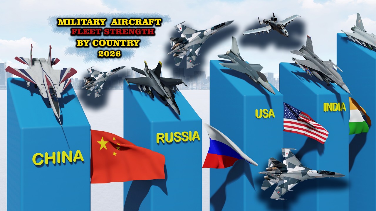 Military Aircraft Fleet Strength by Country