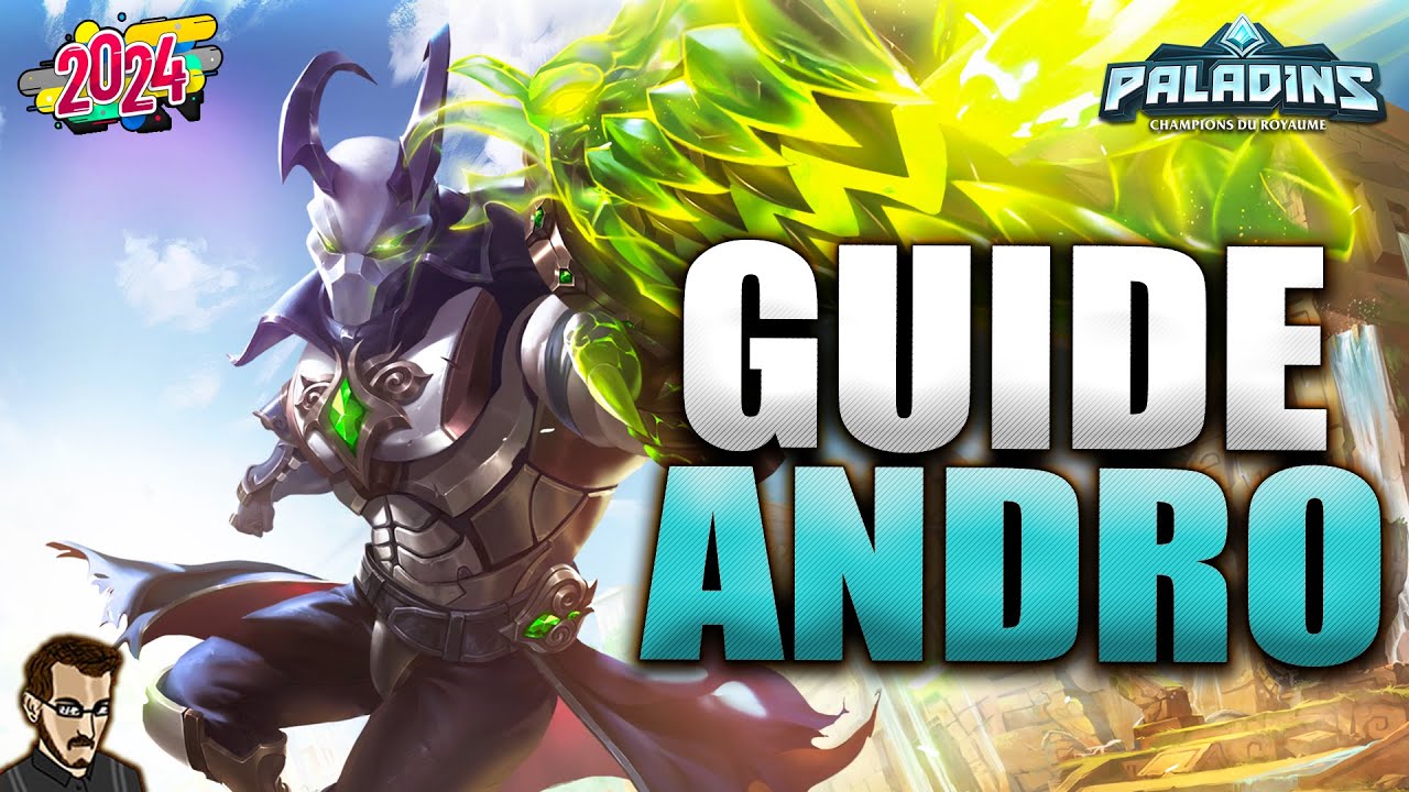 GUIDE POUR BIEN DÉBUTER ANDROXUS EN 2024 ►  TUTO & GAME PRO SUR PALADINS