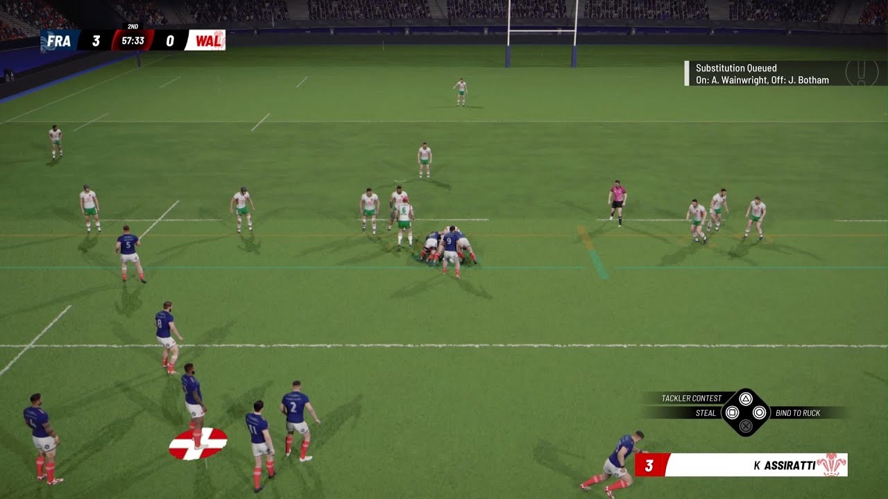 Rugby 25 - Bug Report - Substitution Bugs - Injured Ai plus my players. Endless queue notifications