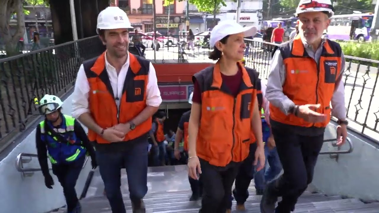170623 ASP  RECORRIDO POR LOS TRABAJOS DE MODERNIZACI&Oacute;N DE LA NUEVA L&Iacute;NEA 1 DEL METRO